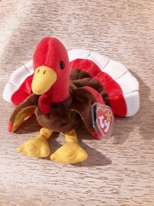 gobbles beanie baby