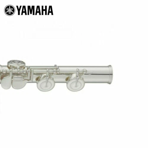 Flauta de estudiante Yamaha YFL 222 plateada desplazada G, junta de pie C ⭐seguimiento⭐ Foto 3 de 4