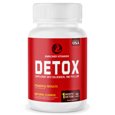 Body Cleanse Detox & Repair Formula + Herbs Support Fast-Acting DETOX 