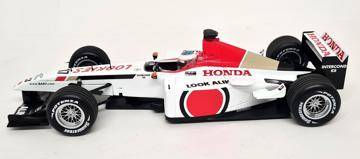 MINICHAMPS 1:18 ミニカー B.A.R Honda Showcar Minichamps 1/18 BAR Honda Showcar 2003 Jensen Button Diecast