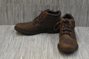 rockport rugged waterproof leather ankle boots