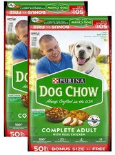 purina dog chow green bag