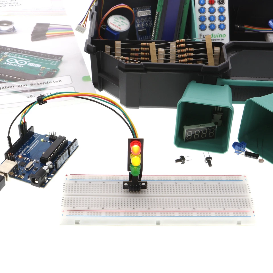 Funduino Starter Kit für Arduino mit Arbeitsbuch  - Bild 3 von 4