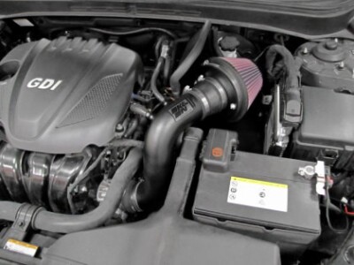 K&N CARB Legal Typhoon Cold Air Intake Kit For 11-14 Sonata 13-15 Optima 2.4L 