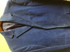 700 RALPH LAUREN SUMMER blue corduroy blazer sport coat large