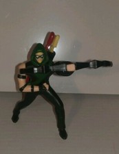 Green Arrow 4" Action Figure w/ Arrows DC Comics Justice League 2016 McDonalds