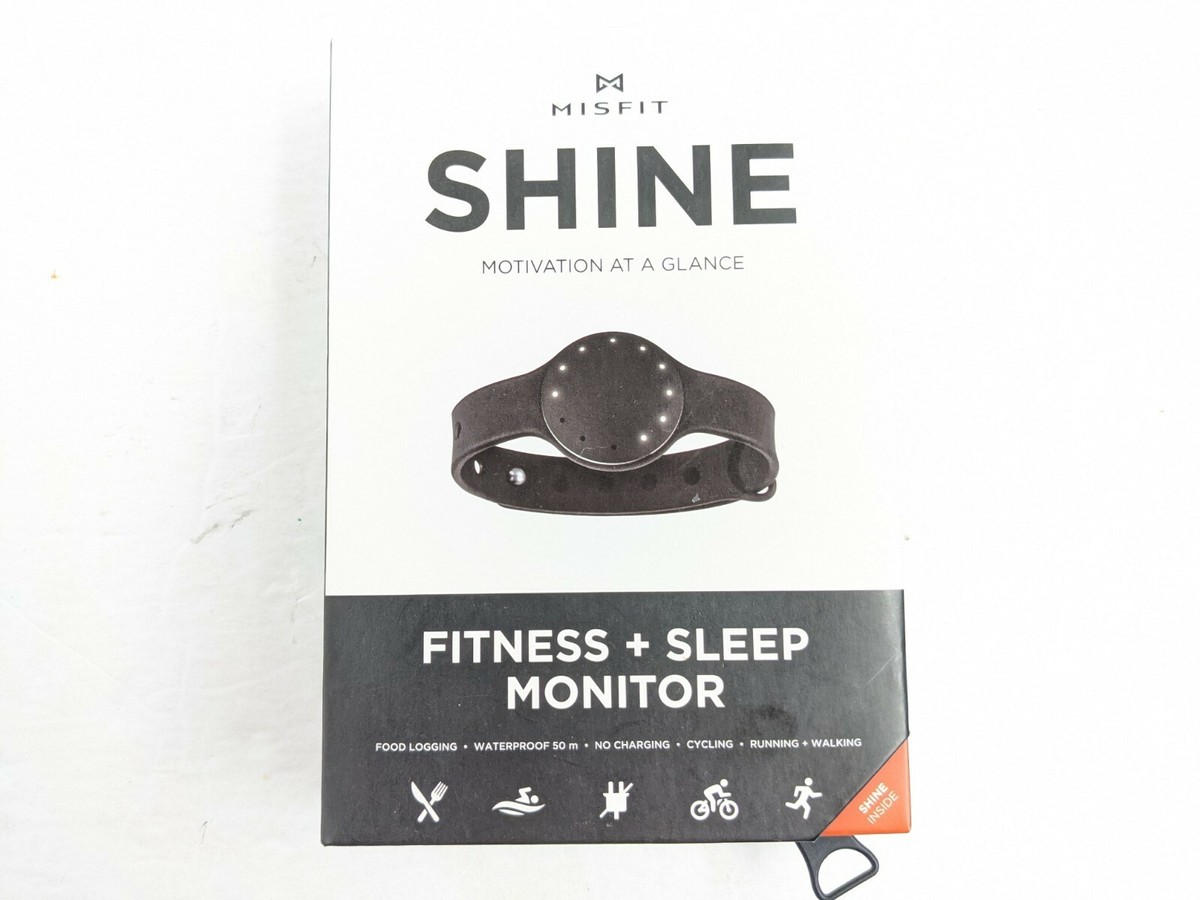 Pre-Owned Misfit Shine SHOAZ Fitness Sleep Monitor Black