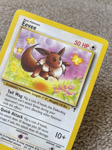 EEVEE 74/110 LEGENDARY COLLECTION RARE ENG POKÉMON CARD - Foto 4 di 19