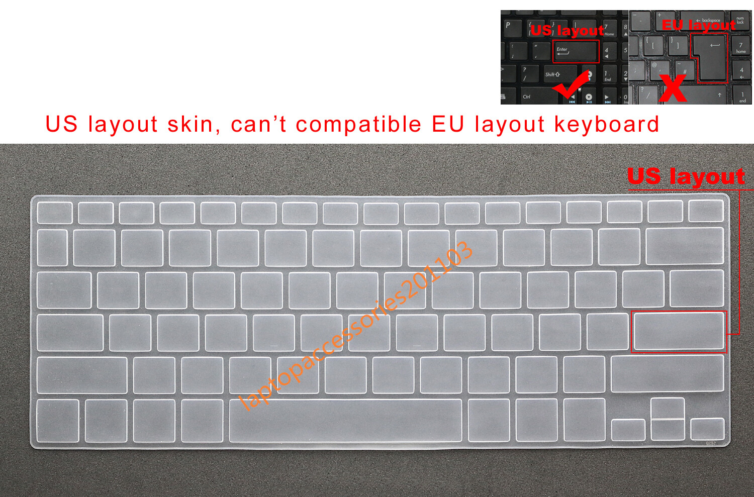US Keyboard Skin Cover for Asus UX21L Q200 S200L X200M X201E X202 F200 Taichi 21
