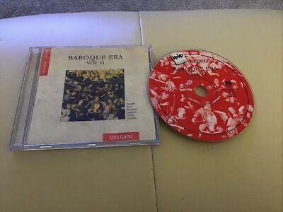 Baroque Era Vol II - Music CD Album 1999 - Various Artists RARE