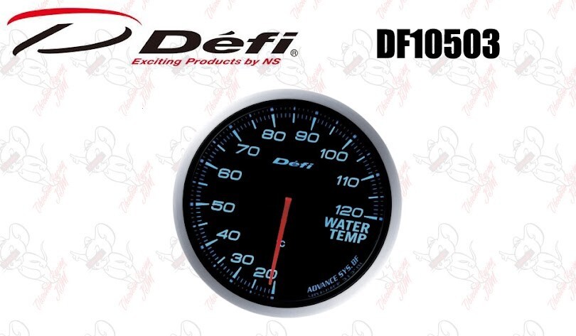Defi Linkmeter Advance BF Water Temperature Meter Blue Φ60 Defi Linkmeter Advance BF Water Temperature Meter Blue Φ60