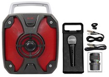 Altavoz PA Audiovisual Recargable Rockville 6.5" + Micrófono para Profesores/Discursos