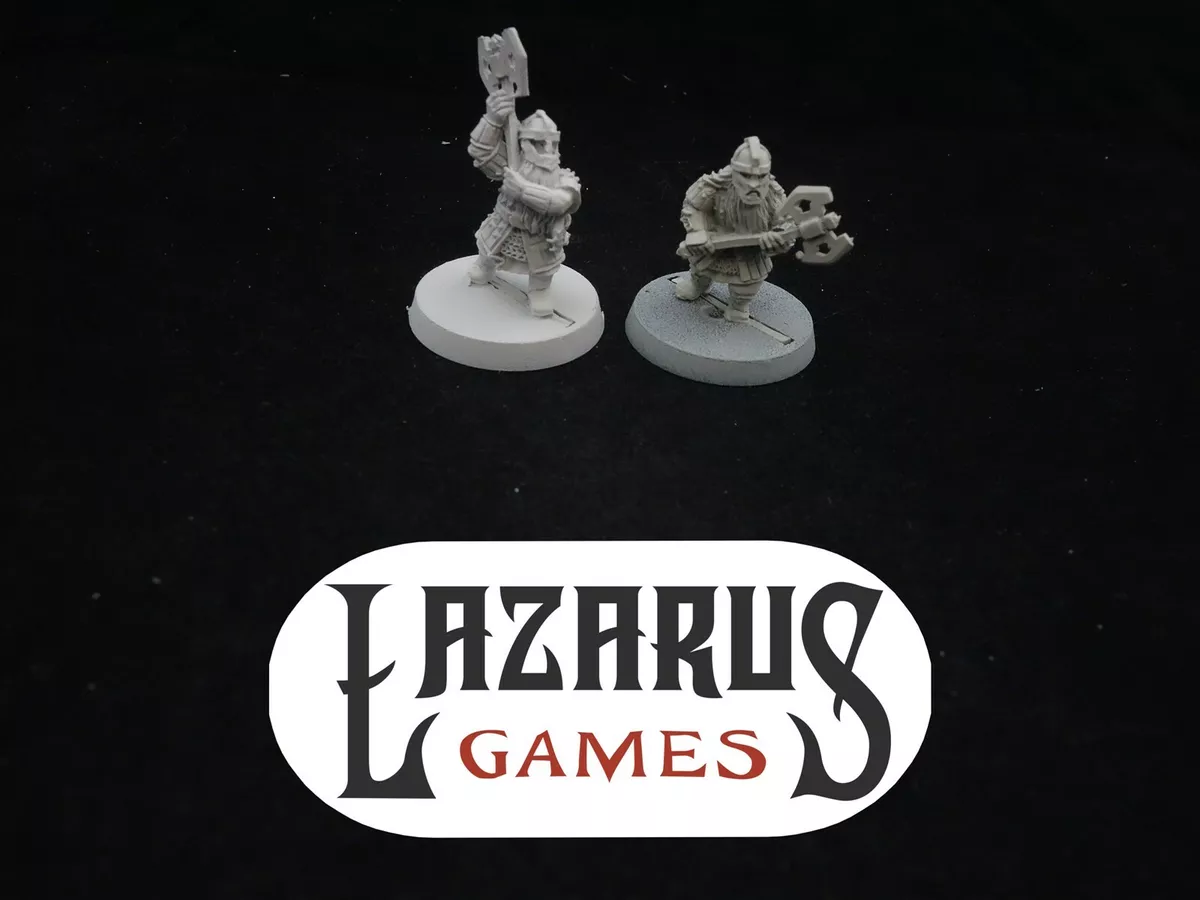 Lord of the Rings, LotR: Dwarfs of Khazad Dum - 2 Guard figures