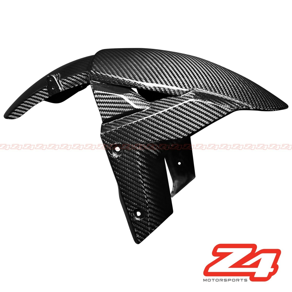 Ninja Zx10r Z4-Motorsports Glossy Carbon Fiber Rear Hugger For