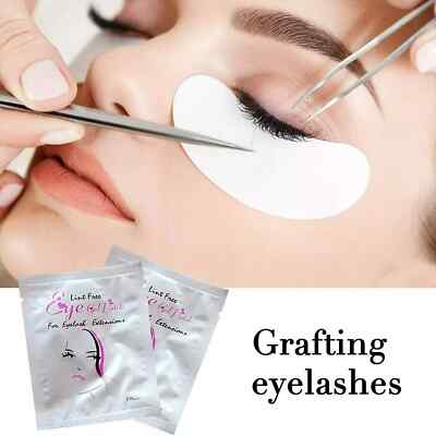 Wimpernpads unter den Augen Wimpernlifting Extensions fusselfrei Gel Patches Salon Tape UK