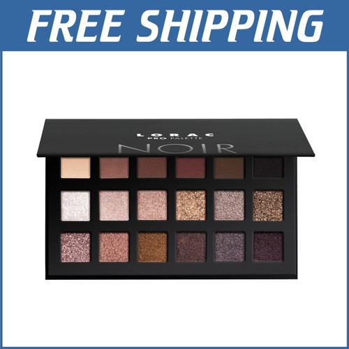 High Pigment Noir Eyeshadow Palette - Matte & Shimmer Finishes, Cruelty-Free