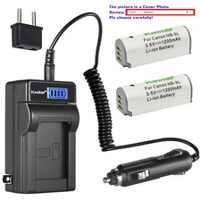 Kastar Battery LCD AC Charger for Canon NB-9L CB-2LB Canon Powershot ELPH 530 HS