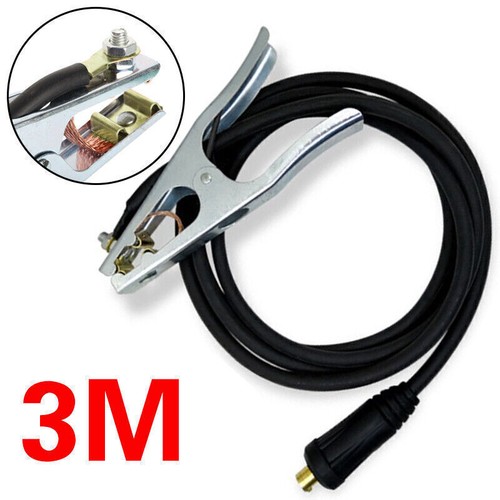 3M Earth Clamp Cable ARC MIG TIG Welders Groud Welding Wire 300A 10-25 Plug UK - Picture 9 of 9