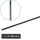 Straight stepless gloss black PVD Putter Shaft .370" - By Apollo