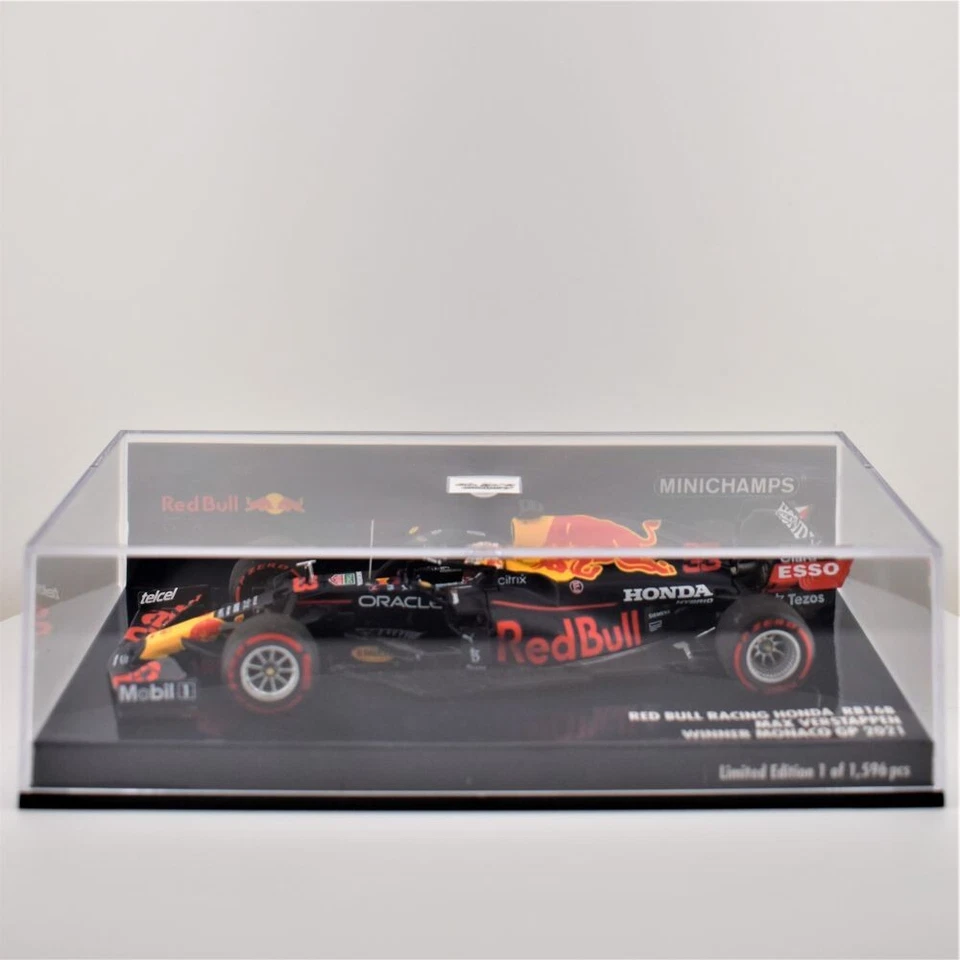 Max Verstappen Red Bull RB16B #33 Monaco GP Formel 1 Weltmeister 2021 1:43 - Bild 4 von 4