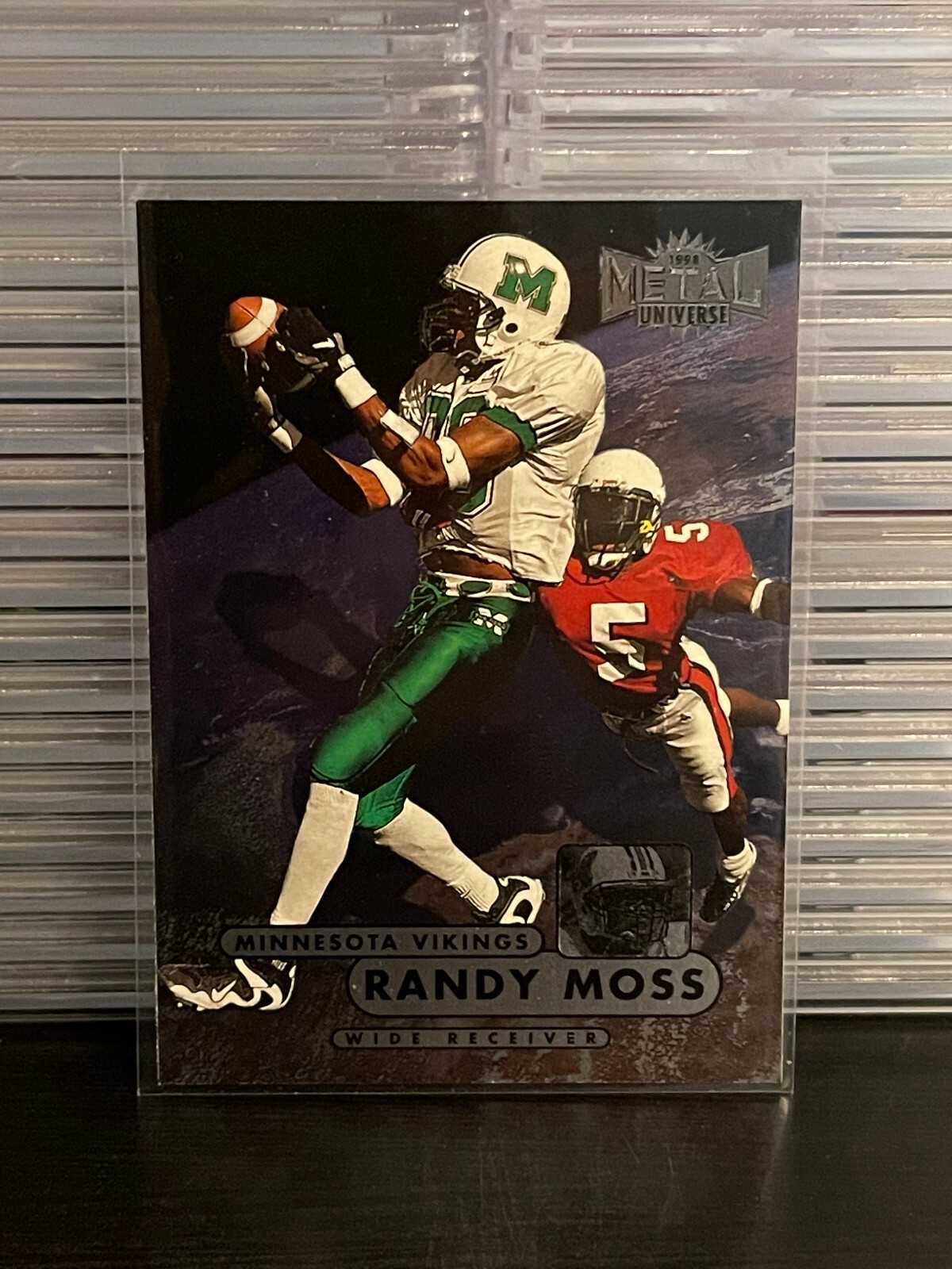 Randy Moss Metal Universe #190 Base