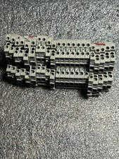 LOF OF 22 NEW Allen Bradley 1492-WD4 Grey Gray Wire Terminal 1492-WD4SS