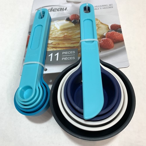Measuring Cups & Spoons Set 11 Pieces For Cooking Trudeau BPA Free - Picture 3 of 4