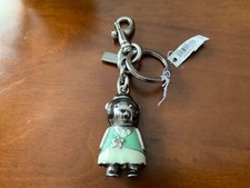 NWT Coach x Disney Tiana Keychain/Key Ring/Fob Charm C0268
