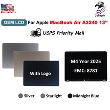 OEM Display Screen Replacement For Apple MacBook Air A3240 M4 13'' 2025 EMC 8781