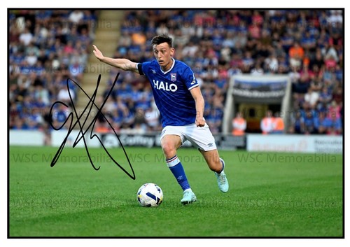 11547. Cameron Humphreys Signed Pictures A4 Prints Ipswich Town Wycombe W'derers