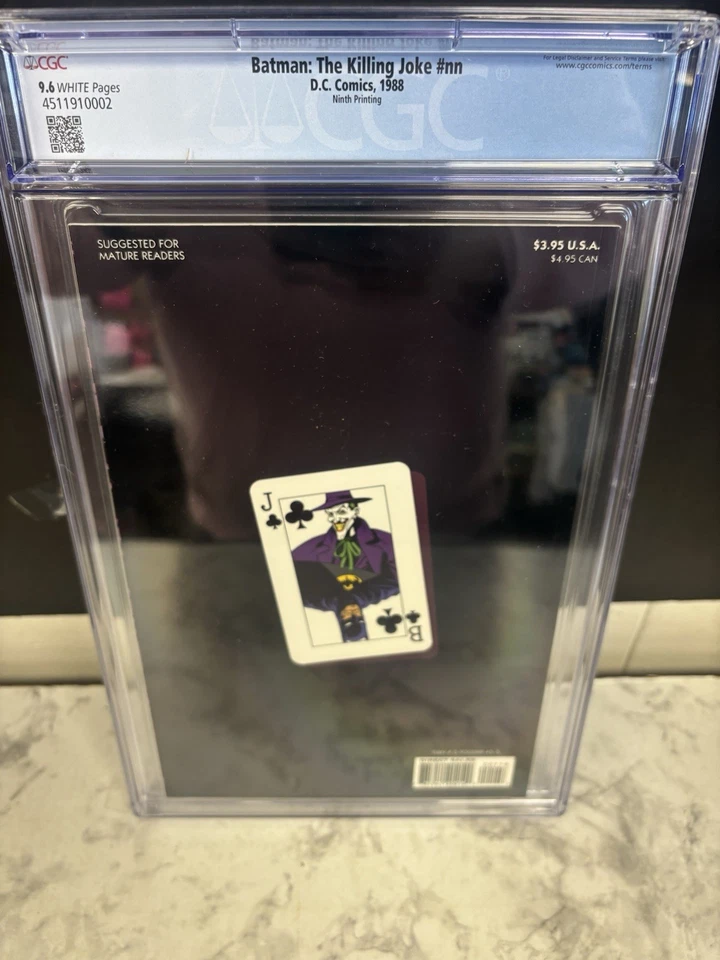 Batman: The Killing Joke NINTH Printing CGC 9.6 RARE (DC Comics July 1988) - Image 2 of 2