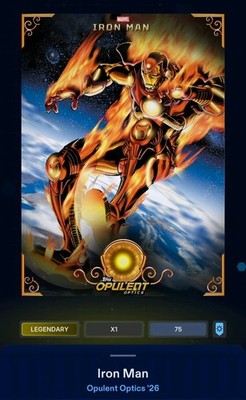 Marvel Collect Opulent Optic 26 Iron Man Legendary LE 75 Extreme Detail Digital!