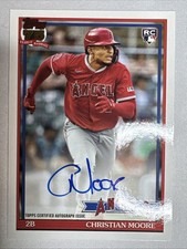 2026 Topps Series 1 Christian Moore #91A-CM - 1991 Anniversary - On Card Auto RC