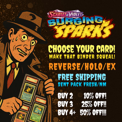 Pokmon Surging Sparks: Choose Your Card! REVERSE/HOLO/EX NM | eBay