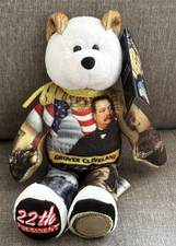 Limited Treasures Presidential Coin Bear -22nd President Cleveland 1885-1889 NWT