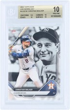 Christian Walker Detroit Tigers 2025 Topps Lou Gehrig Day #LGD-CW BGS 10 Card