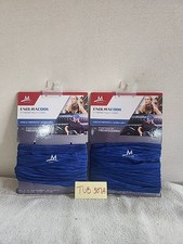 2 Mission Enduracool Fitness Multi-Cooling Neck Gaiter Face Cover Blue
