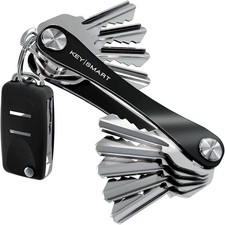 KeySmart Original Key Holder - Compact Key Organizer for Key Chain, Minimalist C