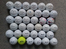 36 Used Golf Balls in Excellent Condition  Titleist,Callaway,Taylor made,srixon