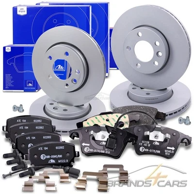 ATE BREMSSCHEIBEN +BELÄGE+VWK VORNE+HINTEN FÜR VW TRANSPORTER MULTIVAN BUS T5 T6 - Bild 1 von 4