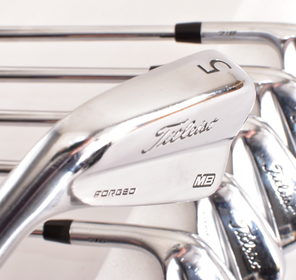 Titleist MB 718 Forged 5-Pw 6pcs LH Stiff Modus NSPRO Tour120 Golf Iron Set JDM