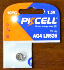 1 - PKCELL 377 AG4 LR626 SR66 1.5V Alkaline Button Coin Cell Watch Batteries