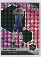 2020-21 Panini Mosaic Rookie Pink Camo Mosaic Prizm Sam Merrill #240 11yv