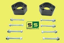 1.5" Thick Steel Ball Joint Spacers FOR 96-02 Chevy Express 1500 2WD 4WD