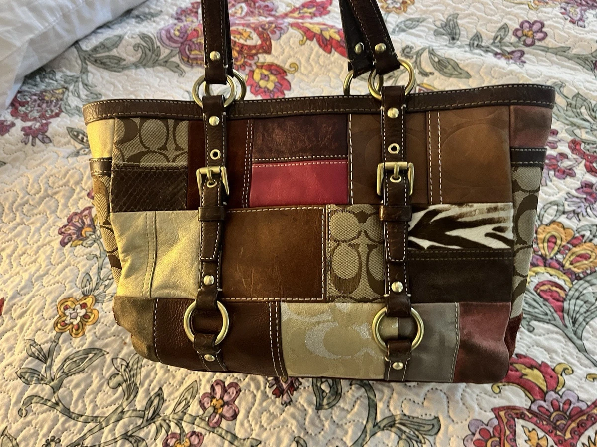 Coach Patchwork Turn Lock Bags & Women's Leather Exterior for sale
