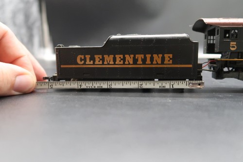 Motor Clementine de vapor #5 Tyco escala HO de colección 0-8-0 con licitación - Imagen 23 de 24