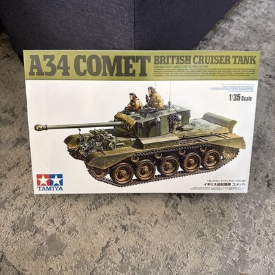 Tamiya  1/35  British Cruiser Tank A34 COMET  #35380  NEW IN BOX