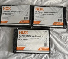 HDX 10-Pocket Storage Organizer ( 3 pack)