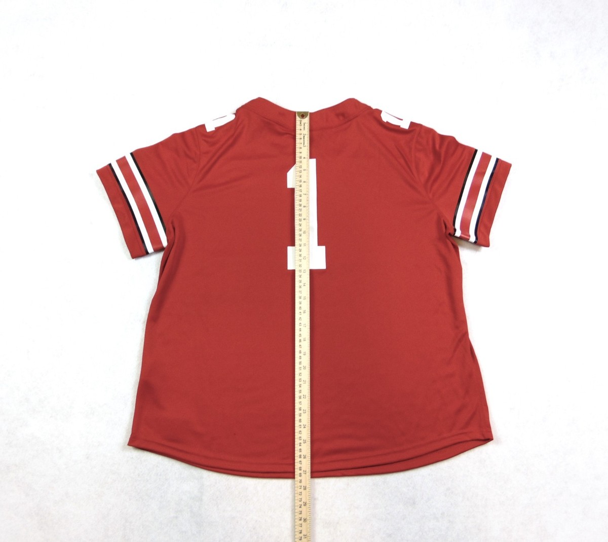 Nike Ohio State Buckeyes OSU Red Womens Football Jersey Sz 2XL NEW