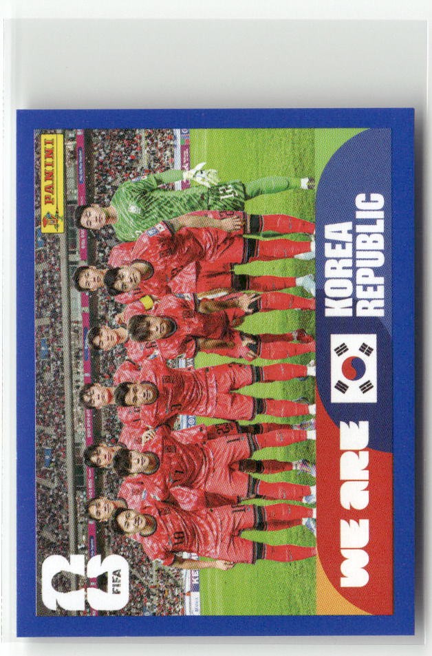 2026 Panini FIFA World Cup Stickers #KOR 13 Team Photo